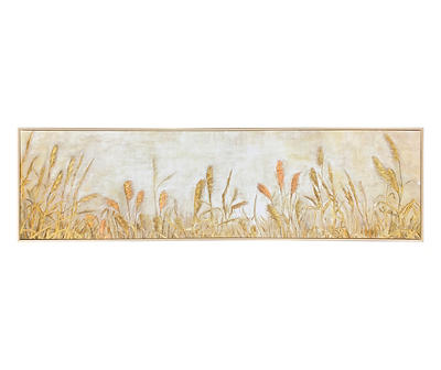 Seagrass Framed Wall Canvas, (12" x 43")