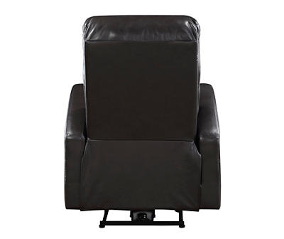 Wiley Brown Faux Leather Power Recliner