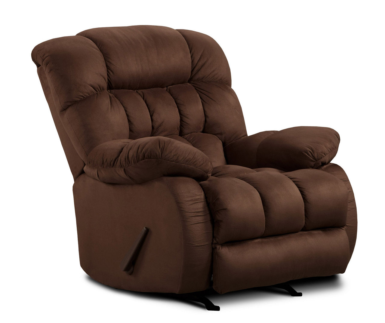 Suede rocker recliner sale