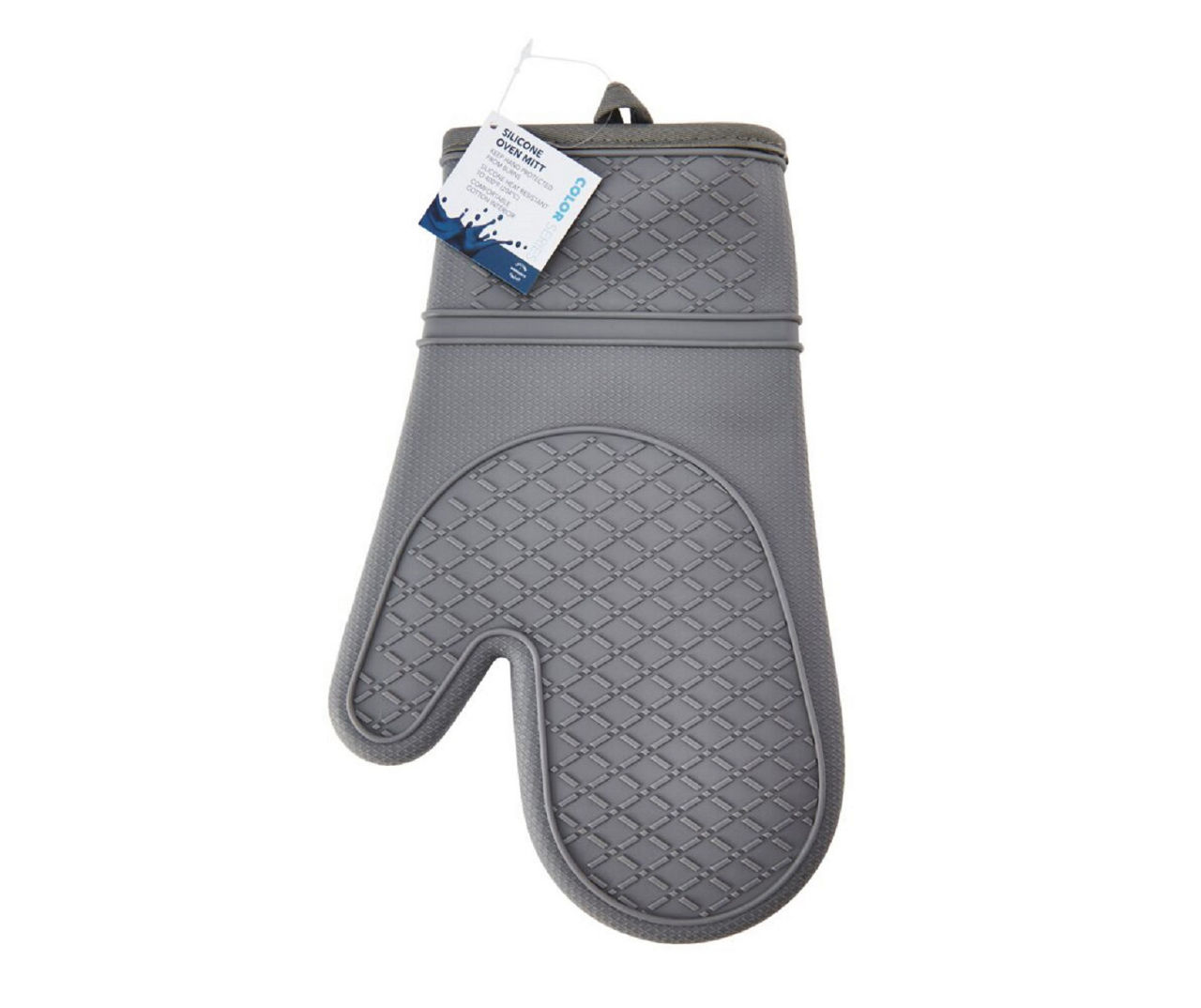 Your store. Oven Mitt Silicone Grey (1 pair)