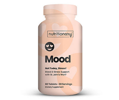 Nutritonary Mood Support Tablets, 60-Count