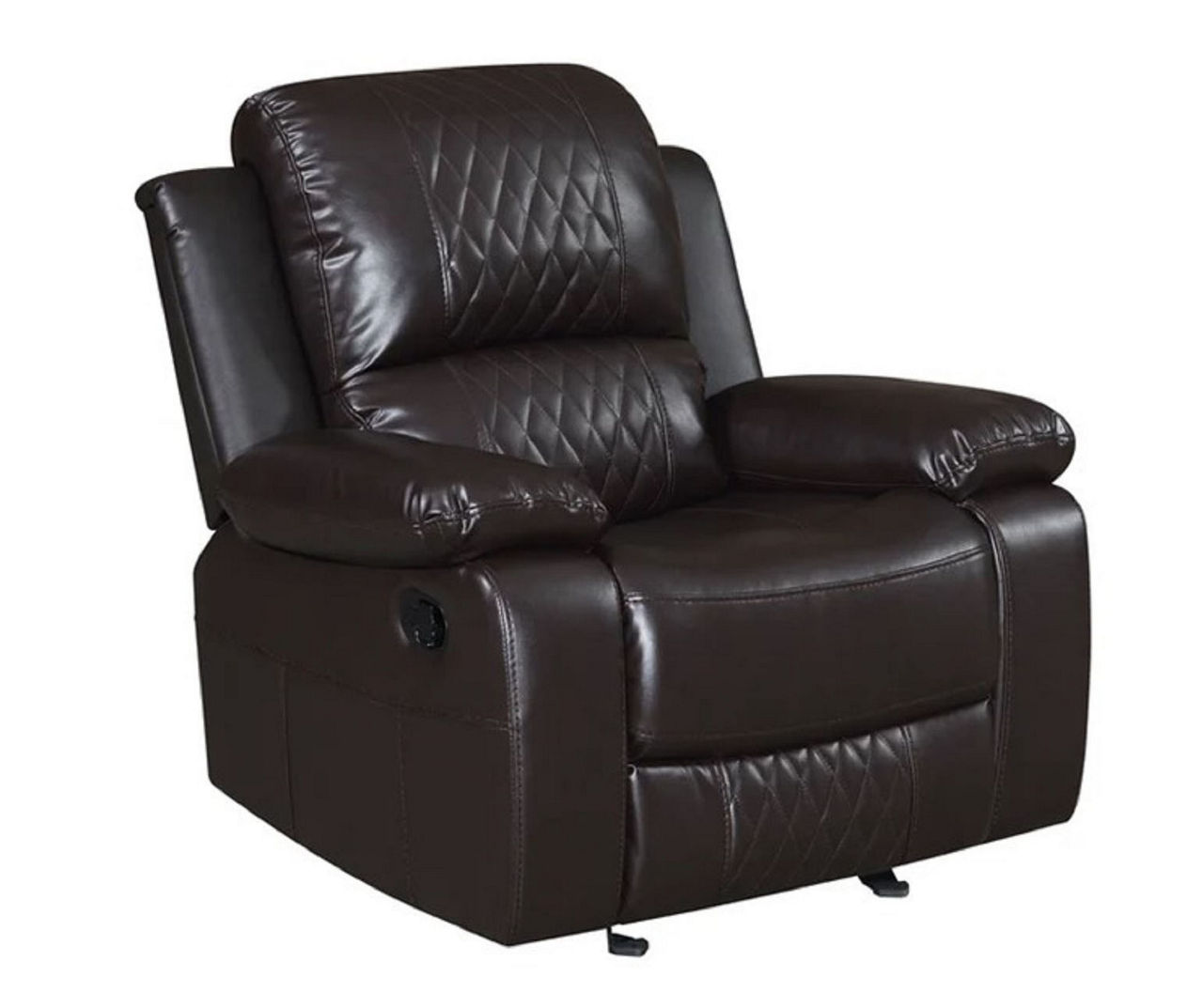 Stratolounger chocolate hudson swivel best sale rocker recliner