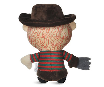 A Nightmare on Elm Street Freddie Krueger Plush Dog Toy, (9")