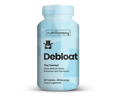 Nutritonary Debloat Tablets, 60-Count