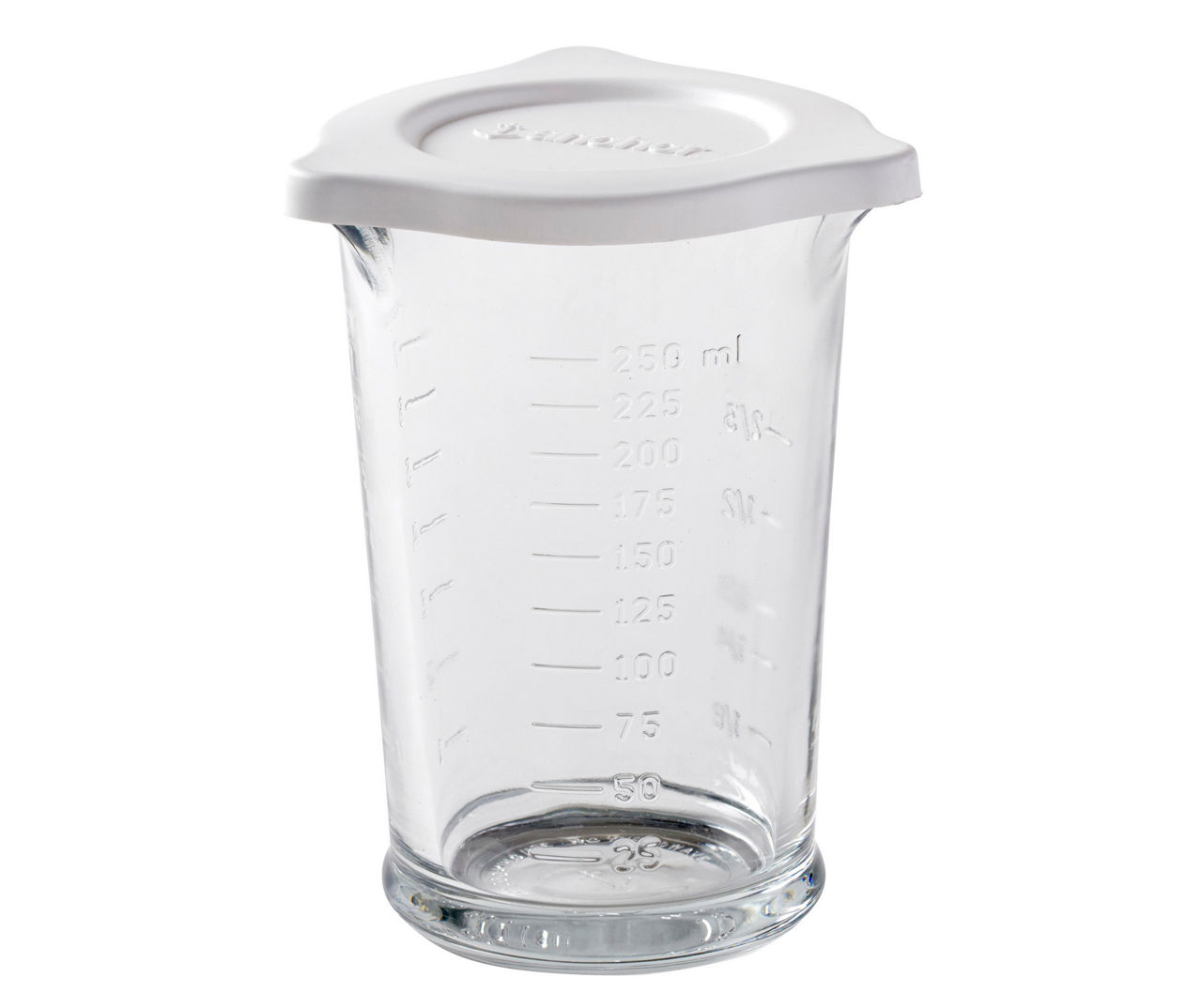 Anchor Hocking Triple Pour Measuring Glass with Lid, 8 Oz.