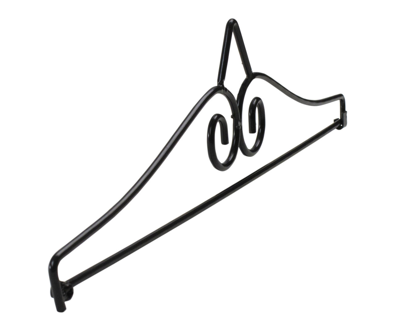 14.5" Black Metal Garden Flag Hanger