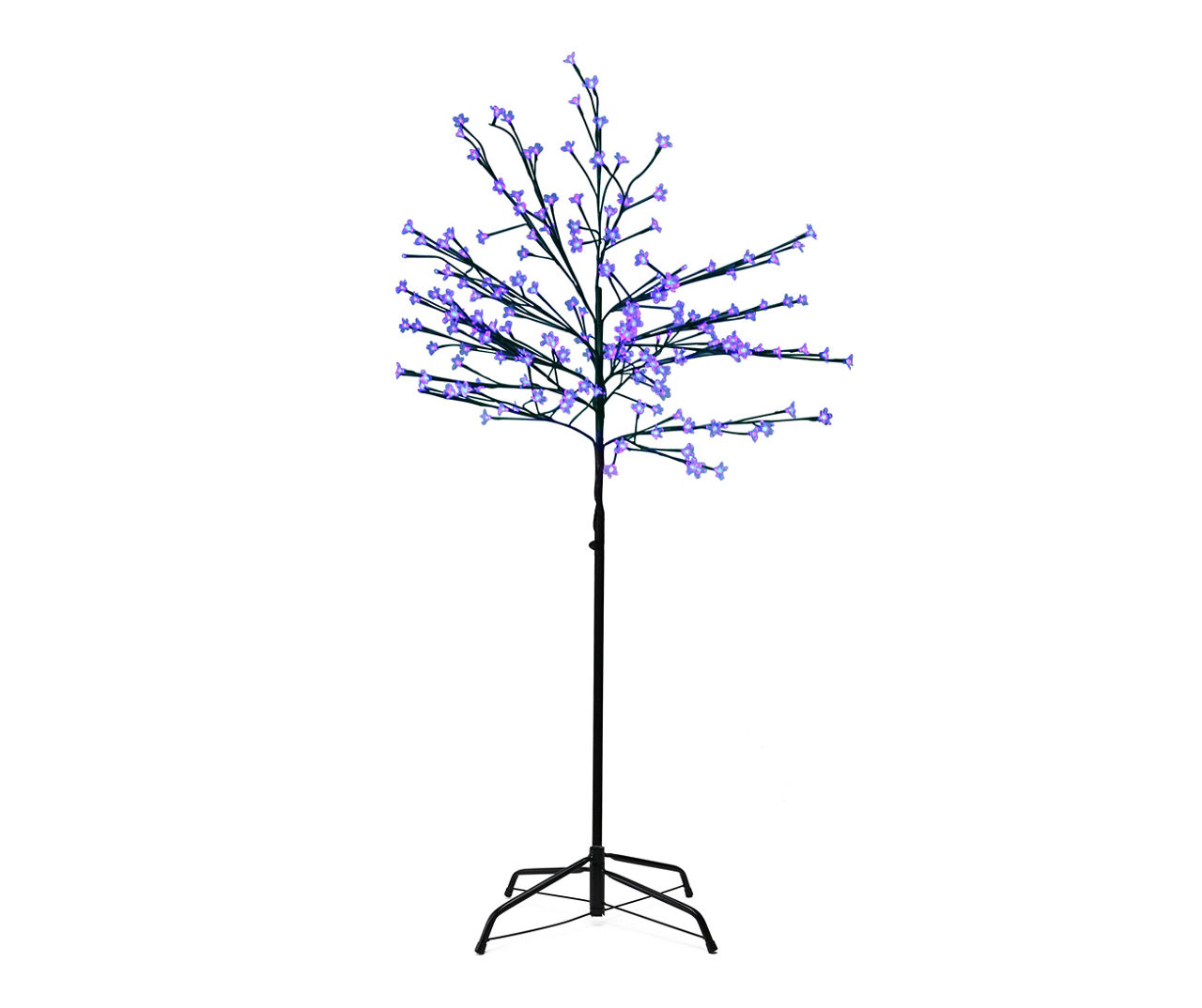 Northlight 8' Warm Blue Cherry Blossom LED Tree Big Lots