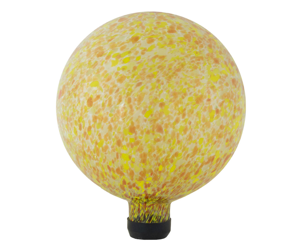 Northlight 10" Orange & Yellow Speckled Glass Gazing Ball Big Lots