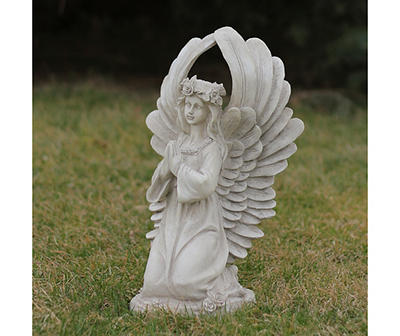 15.25" Kneeling in Prayer Angel Statue