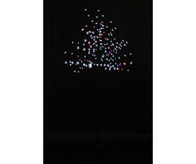 6' Color-Changing Cherry Blossom LED Tree