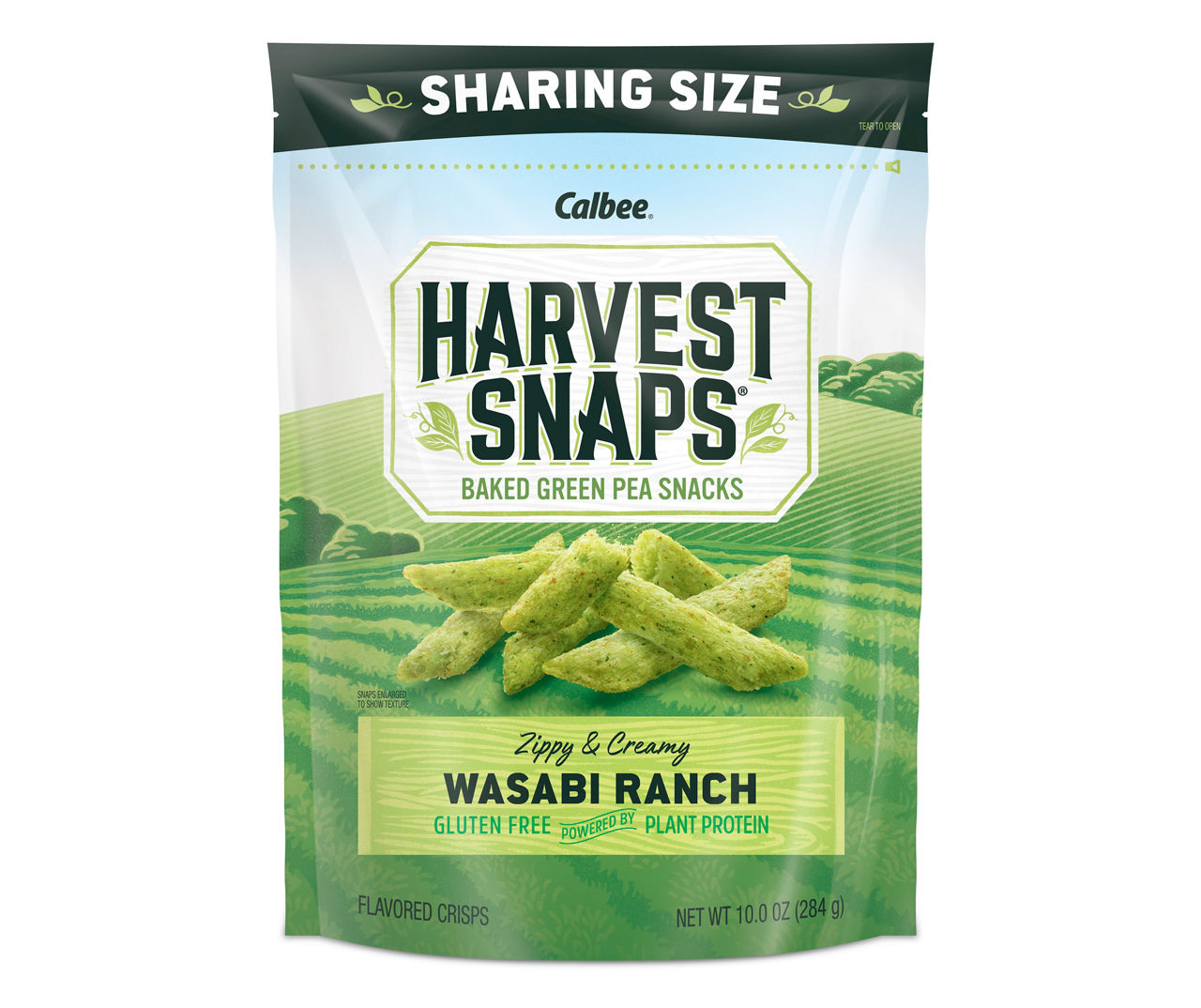 Harvest Snaps Wasabi Ranch Baked Green Pea Snack, 3.3 Oz. Big Lots