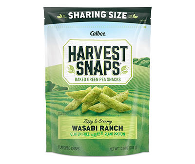 Wasabi Ranch Baked Green Pea Snack, 3.3 Oz.