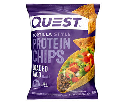 Loaded Taco Tortilla Protein Chips, 1.1 Oz.
