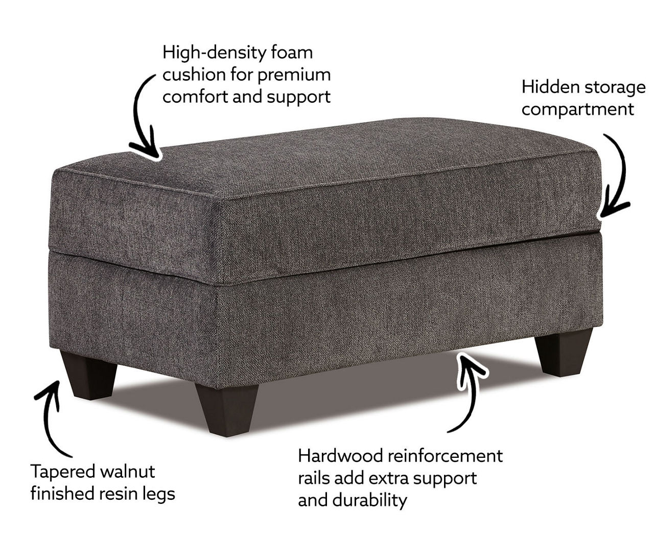 Broyhill tripoli deals ottoman