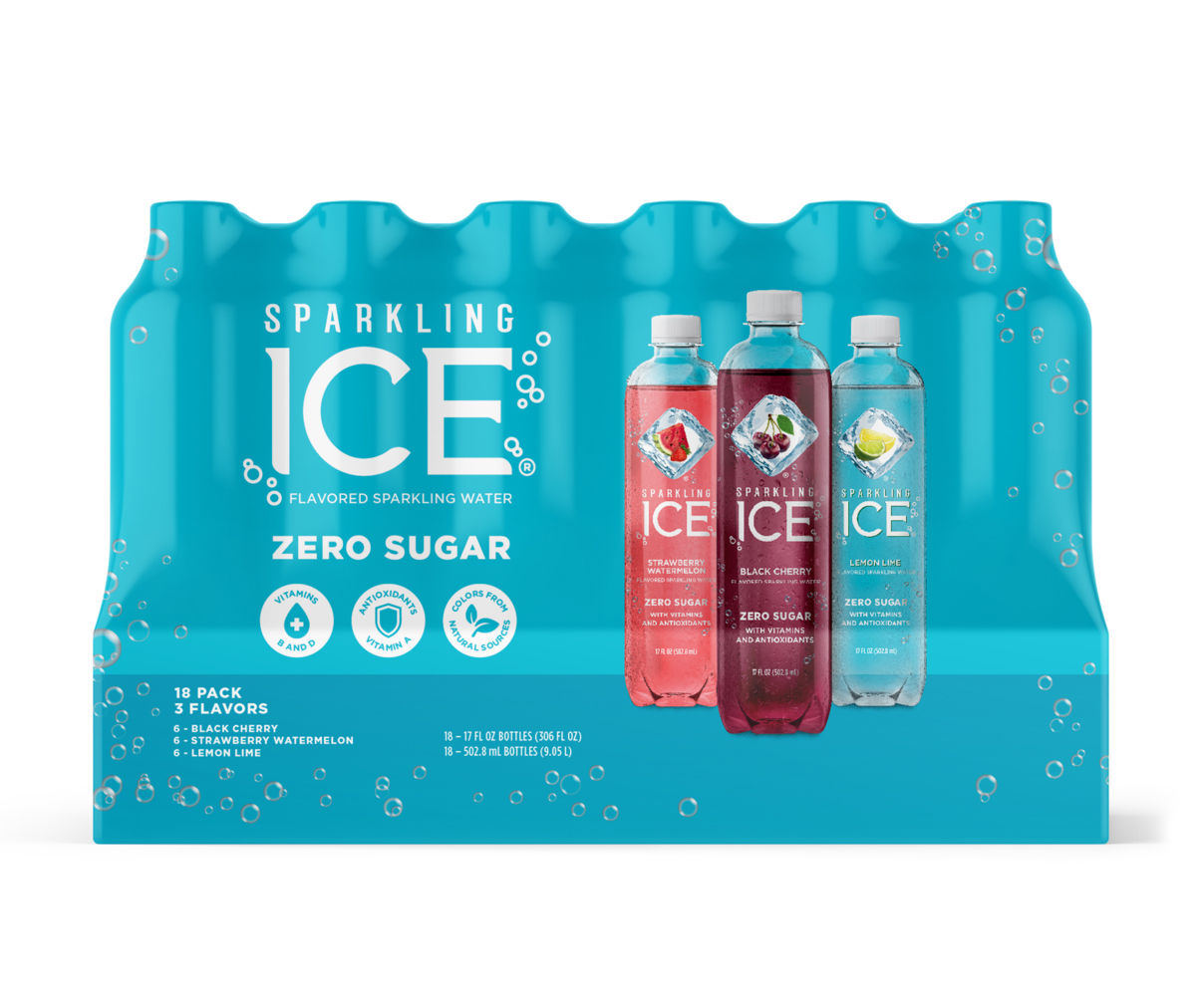 Sparkling Ice Blue Variety Pack, 18-Pack | Big Lots