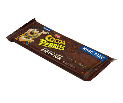 Cocoa Pebbles King Size Candy Bar, 2.75 Oz.