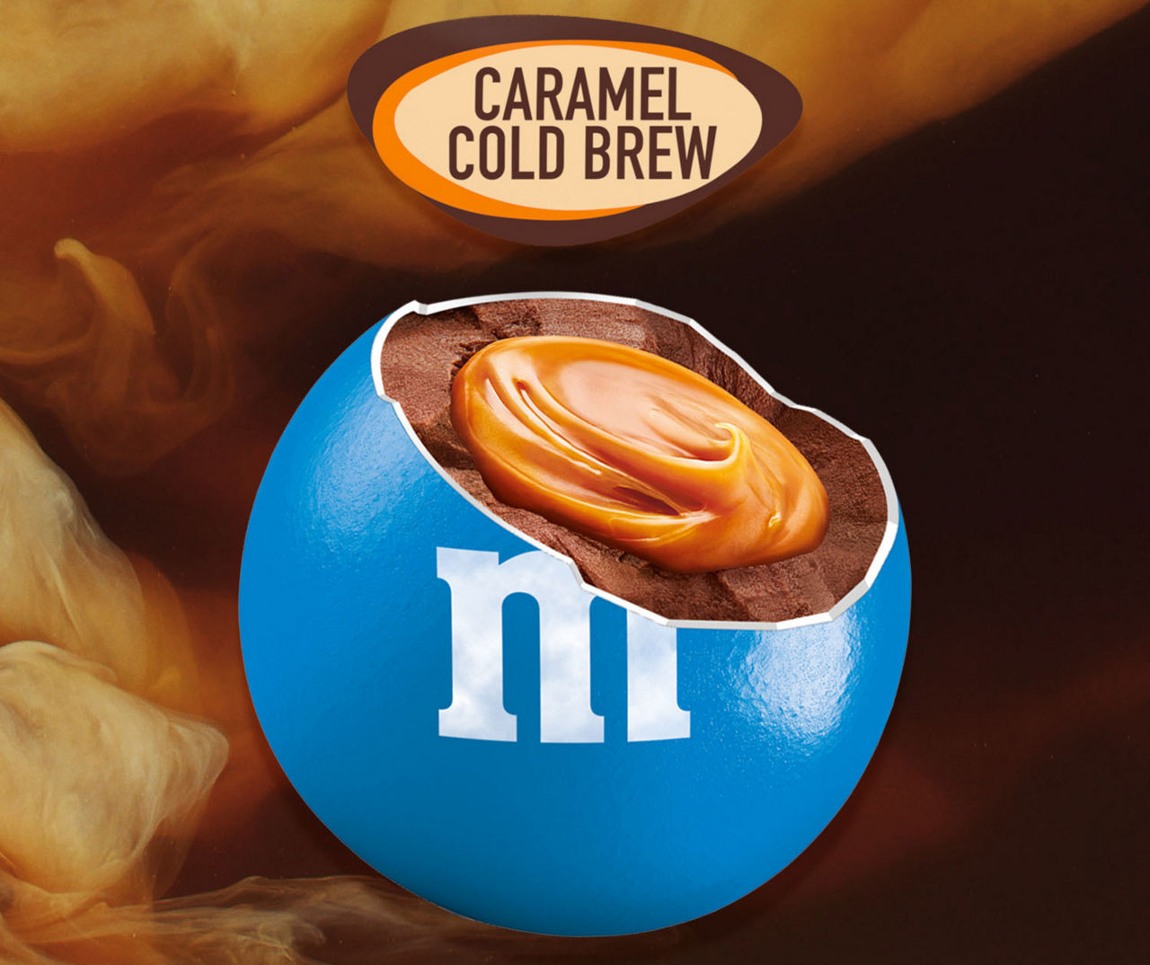 M&M's Caramel Cold Brew Chocolate Candy, 1.4 Oz.