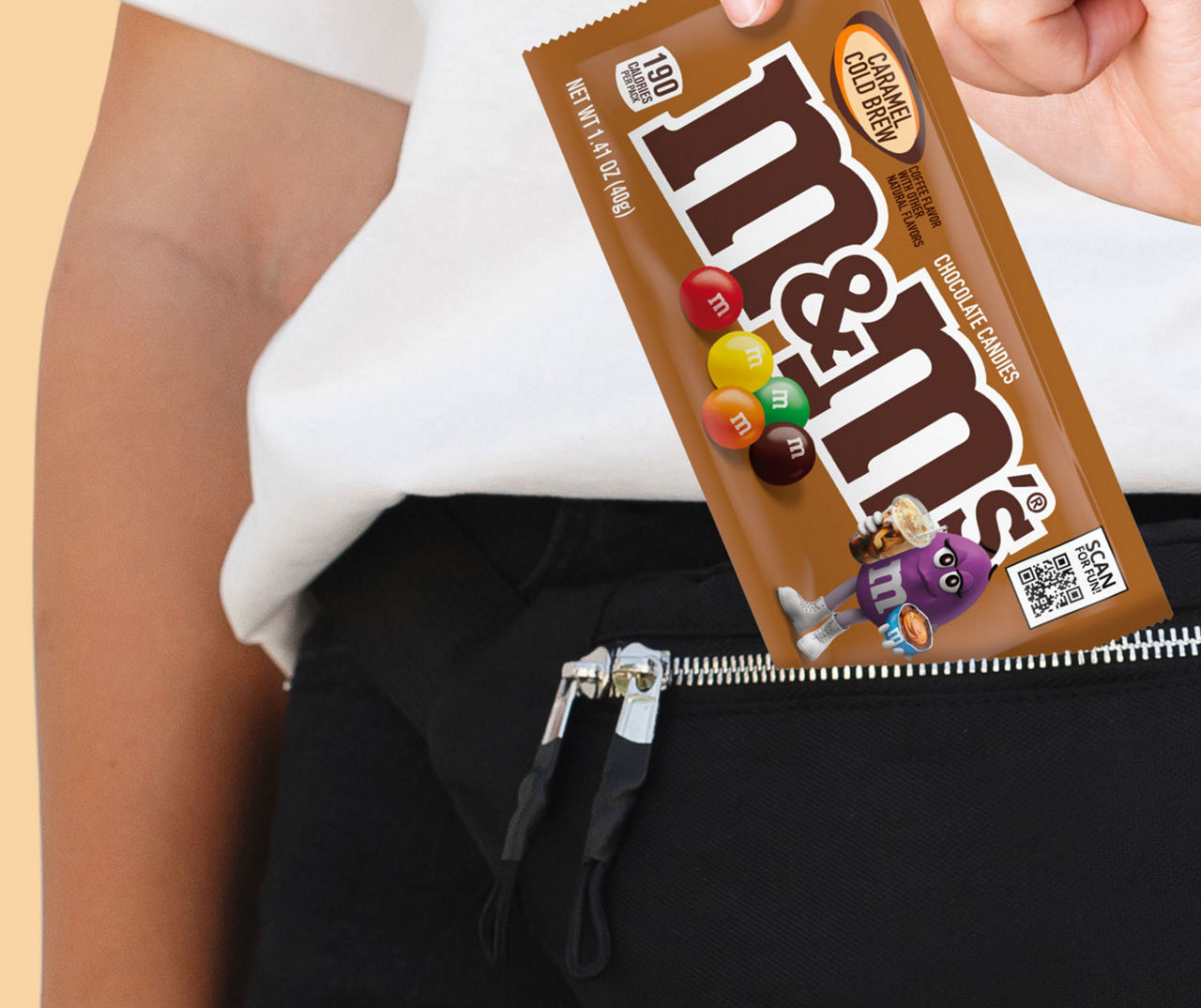 M&M'S Caramel Cold Brew Coffee Flavor Chocolate Candy