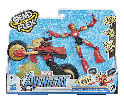 Bend & Flex Rider Iron Man Figure