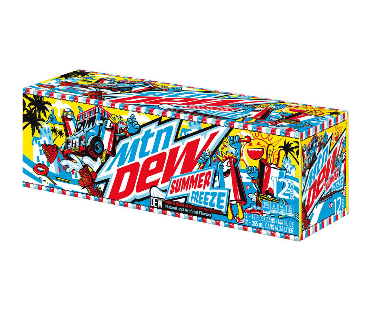 Mountain Dew Summer Freeze Soda, 12-Pack | Big Lots
