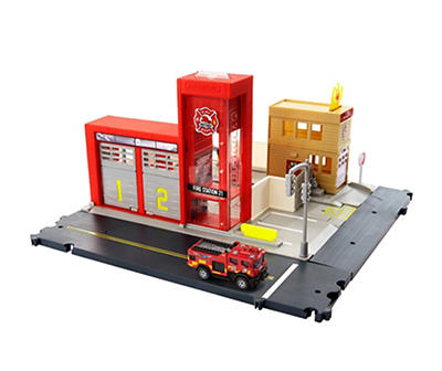 Action Drivers Fire Station Rescue Play Set