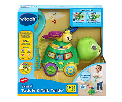 2-in-1 Toddle & Talk Turtle