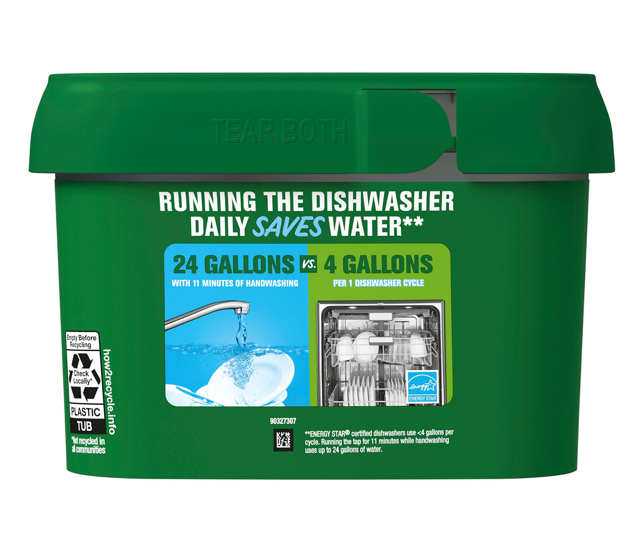 Complete ActionPacs Dishwasher Detergent Pods, Fresh Scent, 43-Count