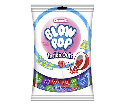 Blow Pop Inside Outs Candy, 7 Oz.