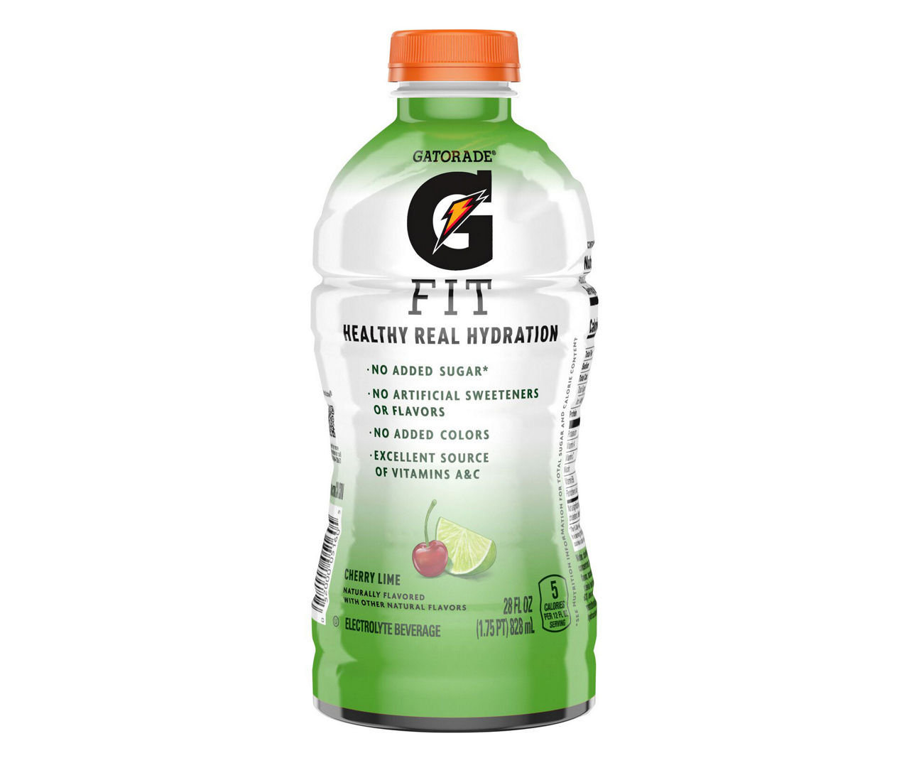 Gatorade Fit Cherry Lime Healthy Real Hydration Beverage, 28 Oz. Big Lots