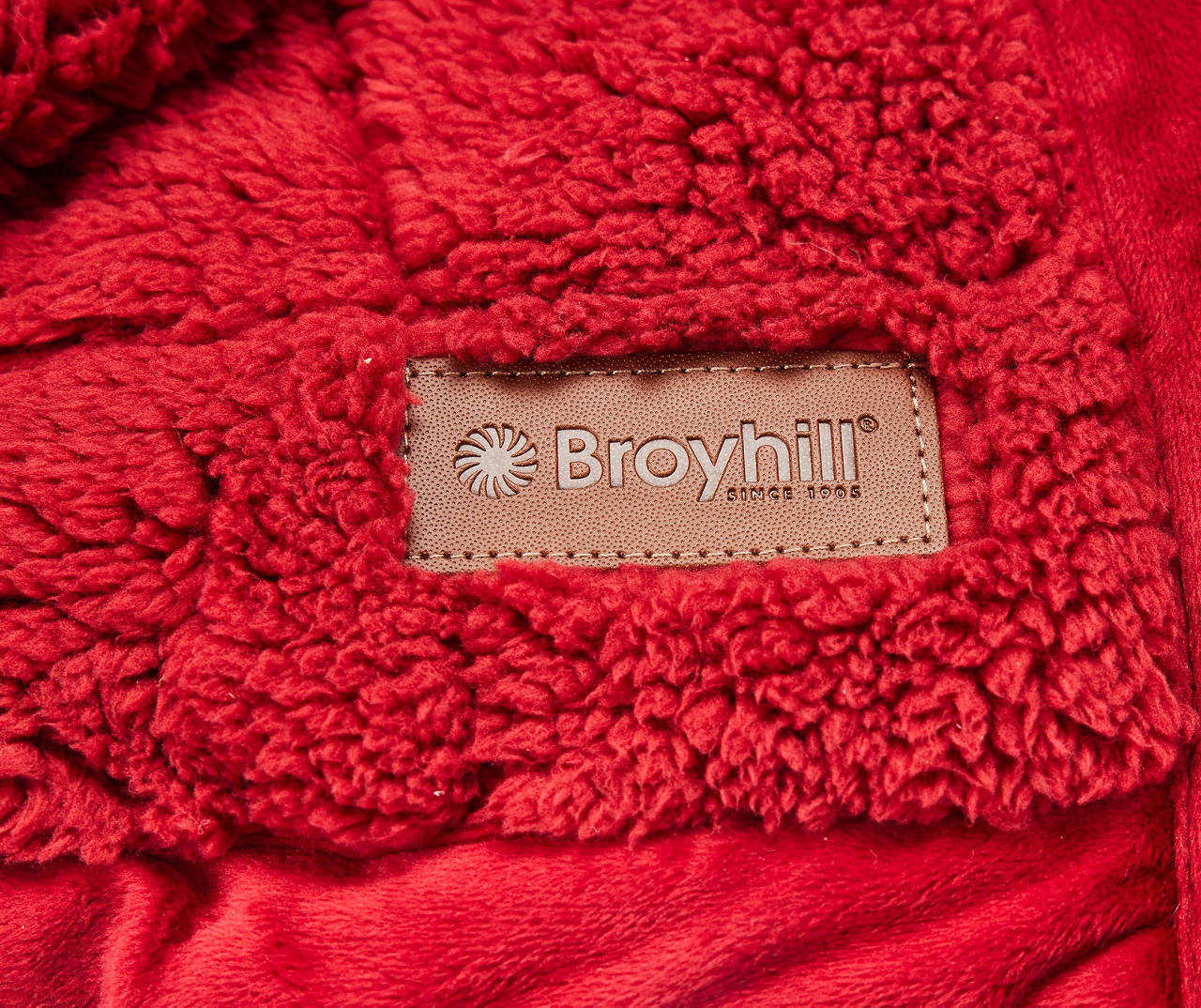 Red Box Quilt Sherpa Throw, (50" x 60")
