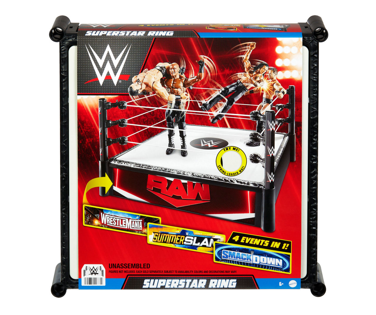 wwe toys rings