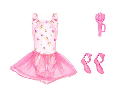 Pink Ballerina Tutu Outfit & Accessories