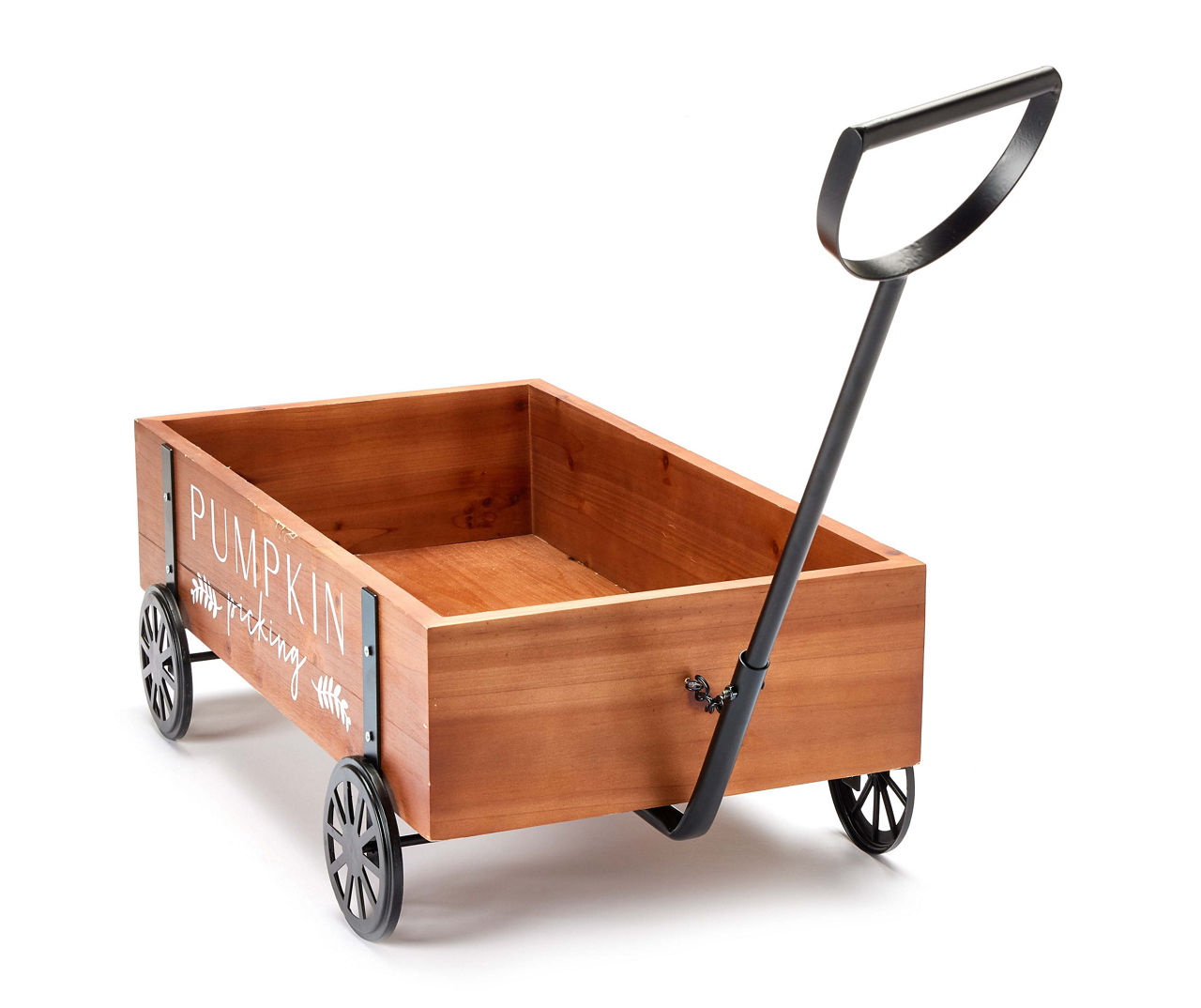 "Pumpkin Picking" Wood Wagon Decor