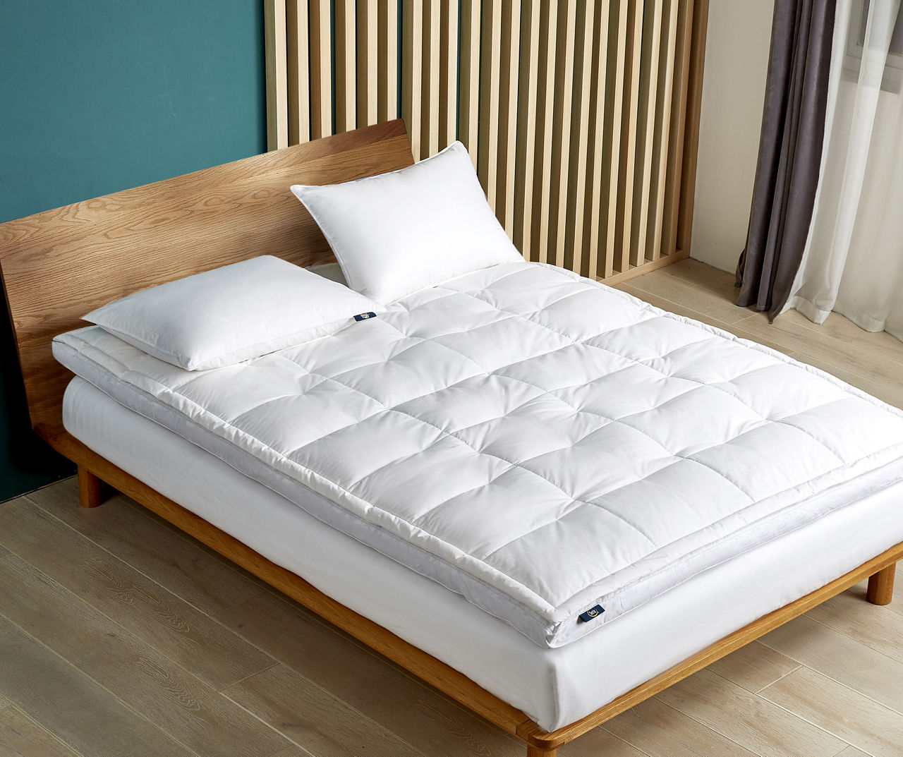 Serta Serta White 2" Featherbed Mattress Topper Big Lots