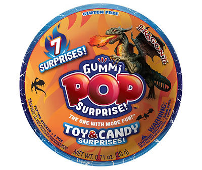 Gummi Pop Dragon Surprise Toy & Candy Pack
