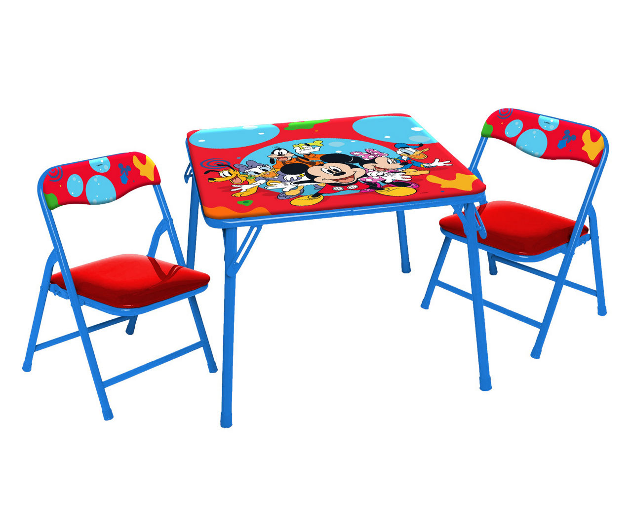 Mickey mouse table and chairs deals set