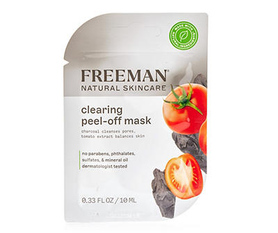Clearing Charcoal & Tomato Peel-Off Mask, 0.33 Oz.