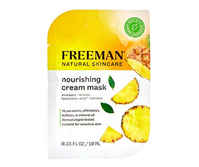 Nourishing Pineapple & Hyaluronic Acid Cream Mask, 0.33 Oz.