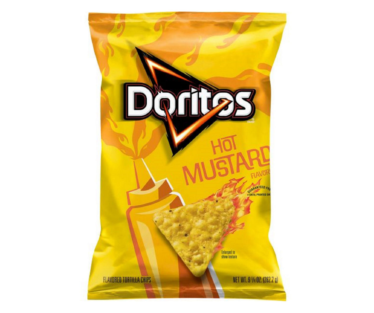 Doritos Hot Mustard Flavored Tortilla Chips, 9 Oz. Big Lots
