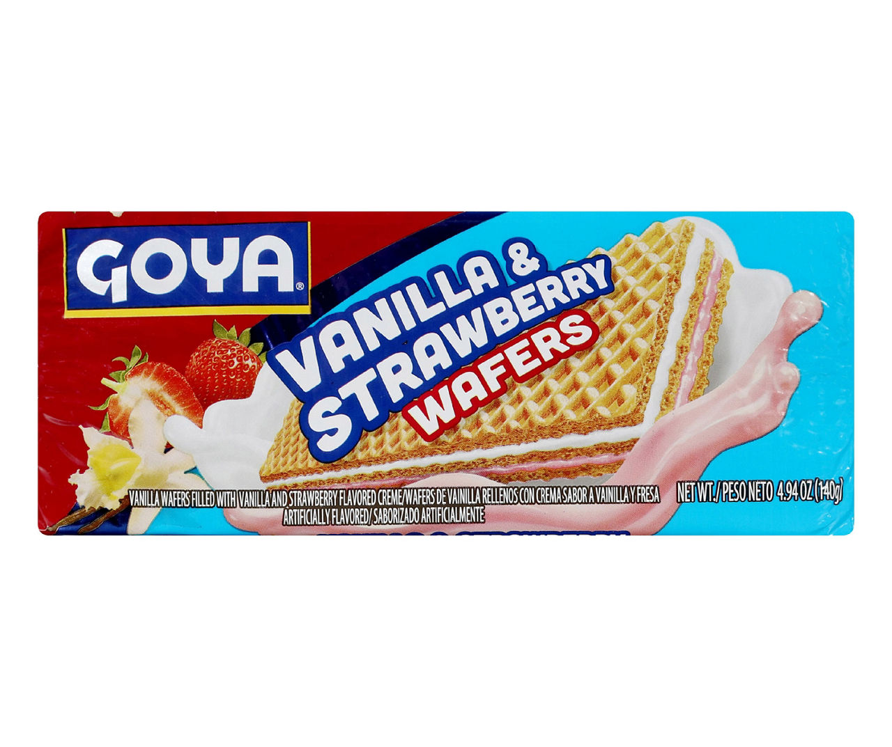 Goya Vanilla & Strawberry Wafers, 4.9 Oz. Big Lots