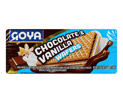 Chocolate & Vanilla Wafers, 4.9 Oz.
