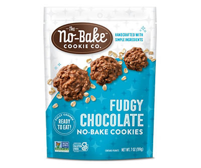 Fudgy Chocolate No-Bake Cookies, 7 Oz.