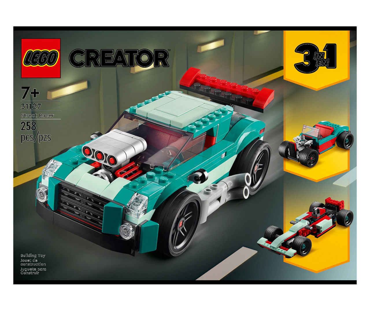 Street Racer 258-Piece 31127 Building Set