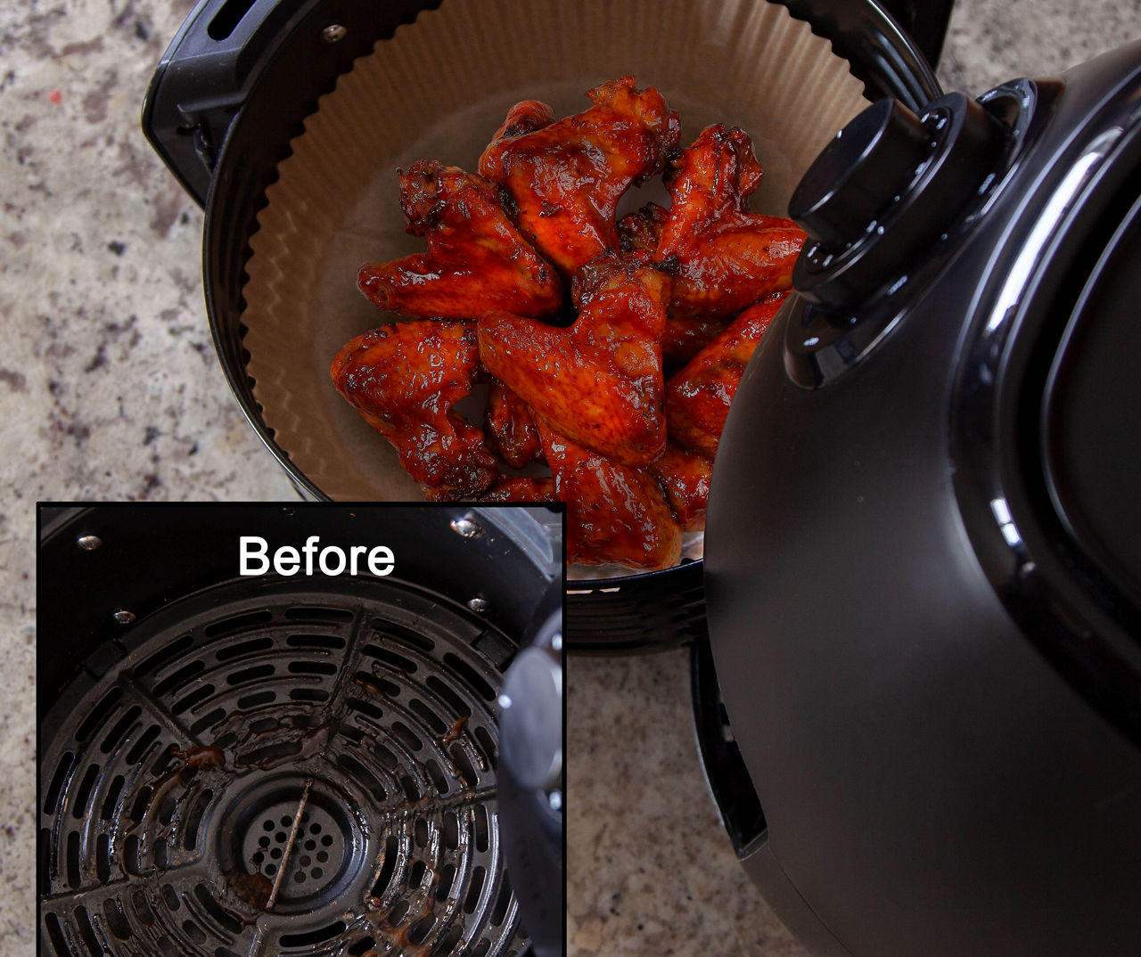 Air Fryer Disposable Paper Liner Keep Your Air Fryer Clean Round