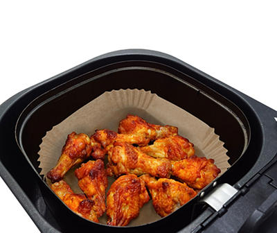 Square Disposable Air Fryer Liners, 30-Pack