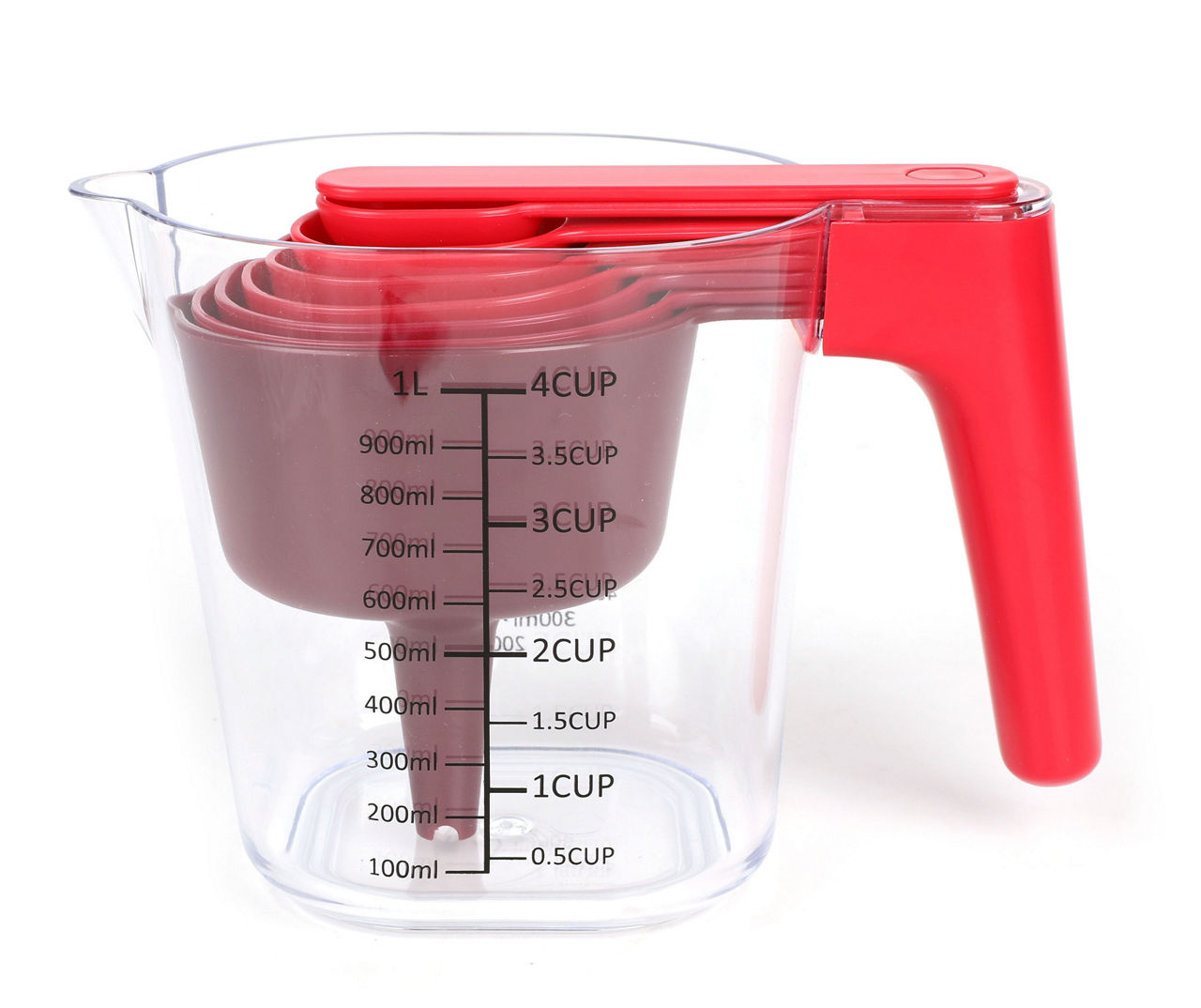 KitchenAid® Measuring Cup+Spoons, Color: Red - JCPenney