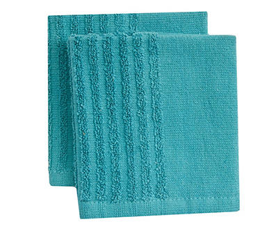 Half-Rib Washcloths, 2-Pack