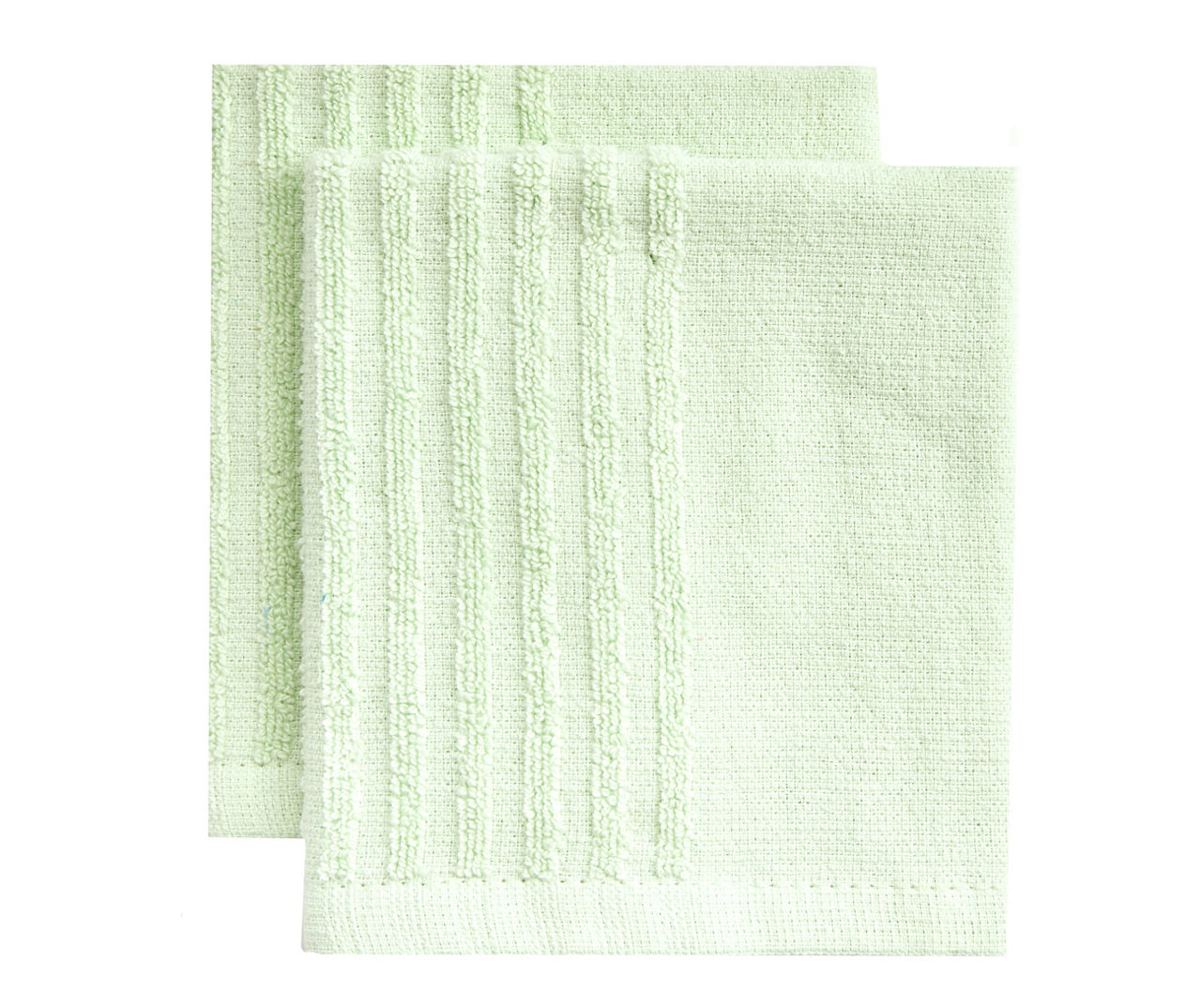HalfRib Washcloths, 2Pack Big Lots