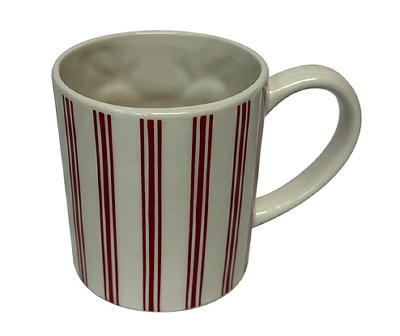 Stripe Reindeer Ceramic Mug, 16 Oz.