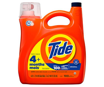 Original Liquid Laundry Detergent, 146 Oz., HE Compatible